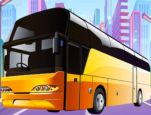 Cluiche Insamhlóir tiománaí bus 3D  ar líne