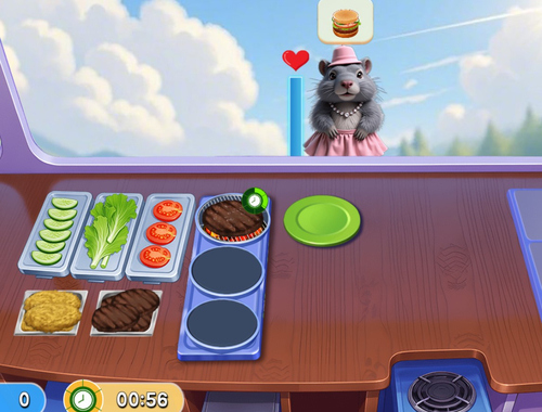 Cluiche Marmot diner dash  ar líne