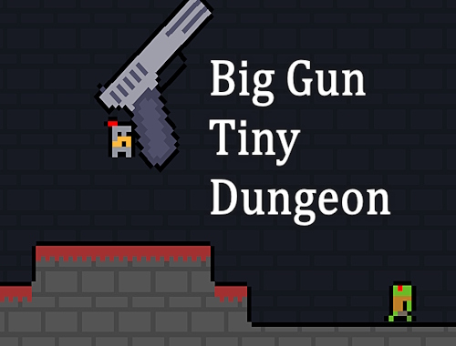 Cluiche Dungeon beag bídeach gunna mór  ar líne