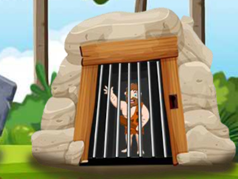 Cluiche Dúshlán Éalaithe Caveman  ar líne