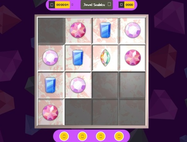Cluiche Jewel 3D Sudoku  ar líne