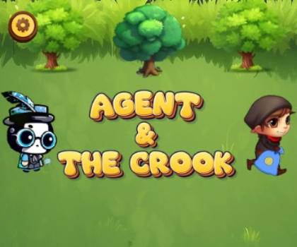 Cluiche Gníomhaire & an Crook  ar líne