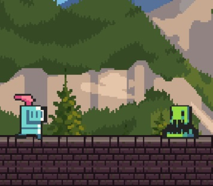 Cluiche Léim an dungeon  ar líne