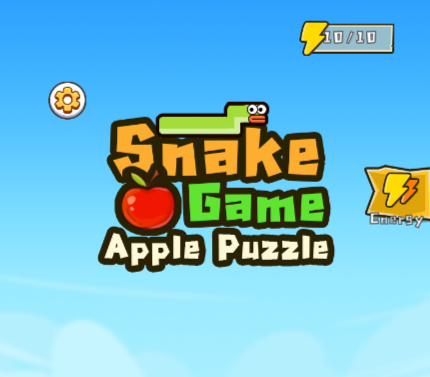 Cluiche Cluiche Apple Puzal Snake  ar líne