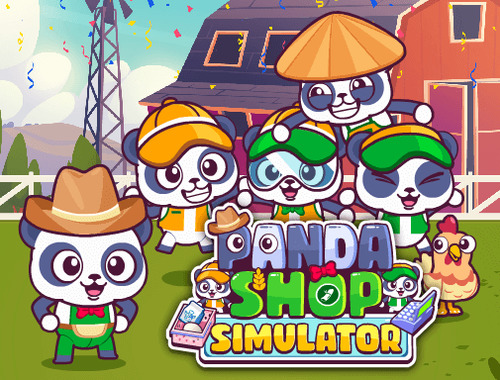 Cluiche Insamhlóir Siopa Panda  ar líne