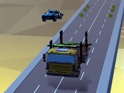 Cluiche Racer Turbo 3D  ar líne