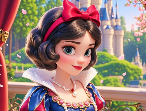 Cluiche Faigh na difríochtaí: Snow White  ar líne