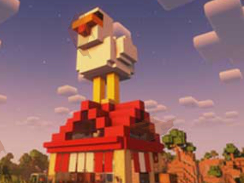 Cluiche Sicín lava minecraft 2  ar líne