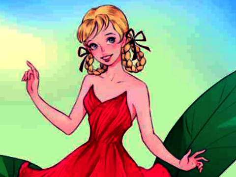 Cluiche Gúna suas Thumbelina  ar líne