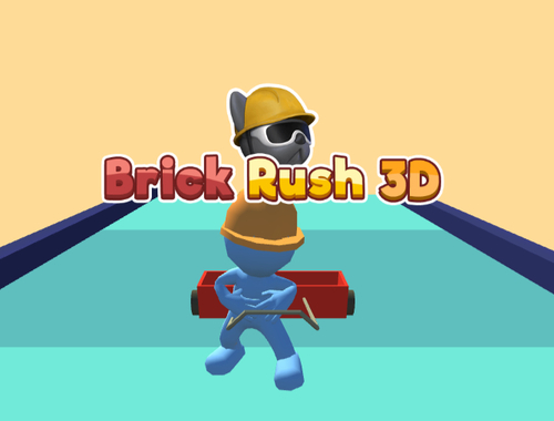 Cluiche Brick Rush 3D  ar líne