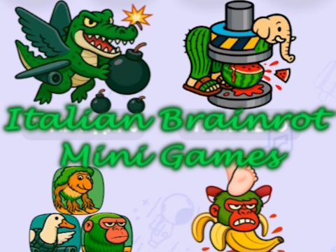 Cluiche Mionchluichí BrainRot na hIodáile  ar líne