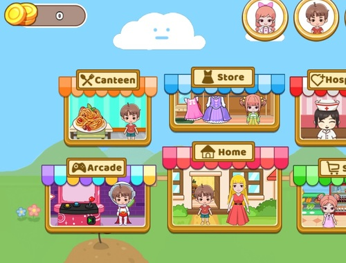 Cluiche Saol avatar mo bhaile  ar líne