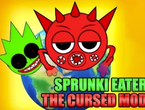 Cluiche Sprunki Eater an mod cursed  ar líne