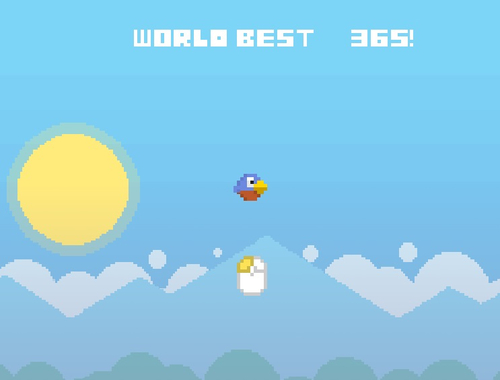 Cluiche Eitilt flappy  ar líne