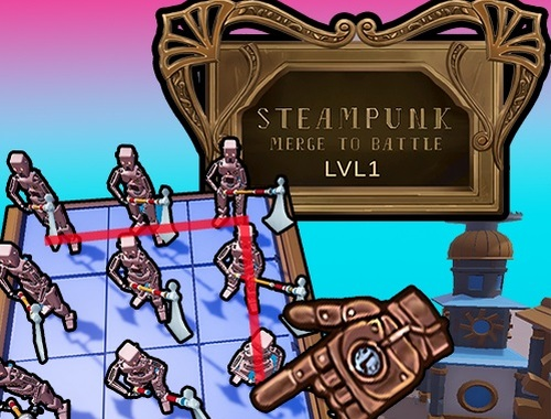 Cluiche Steampunk Cumaisc go Cath  ar líne