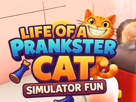 Cluiche Spraoi insamhlóir cat prankster  ar líne
