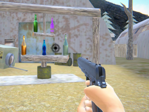 Cluiche Shooter buidéal 3D  ar líne