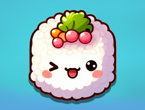 Cluiche Popping sushi  ar líne