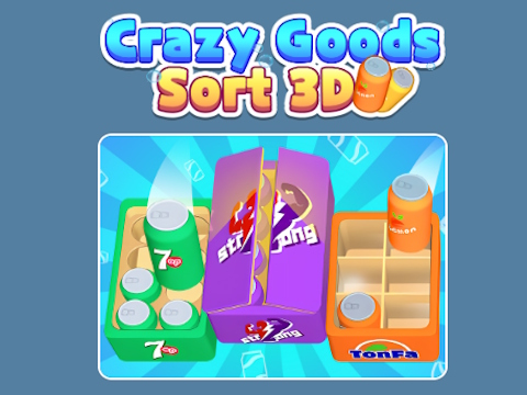 Cluiche Earraí Crazy Sórtáil 3D  ar líne