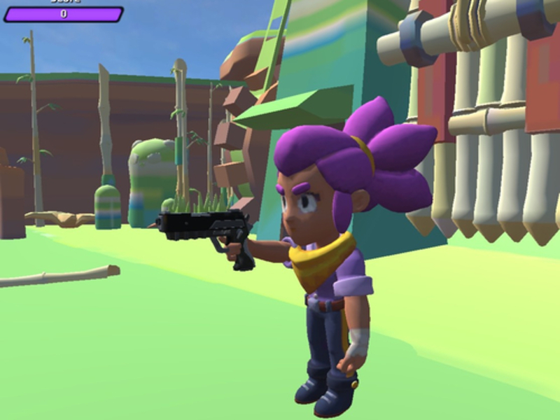 Cluiche Brawlers Réaltaí Shooter 3D ar líne
