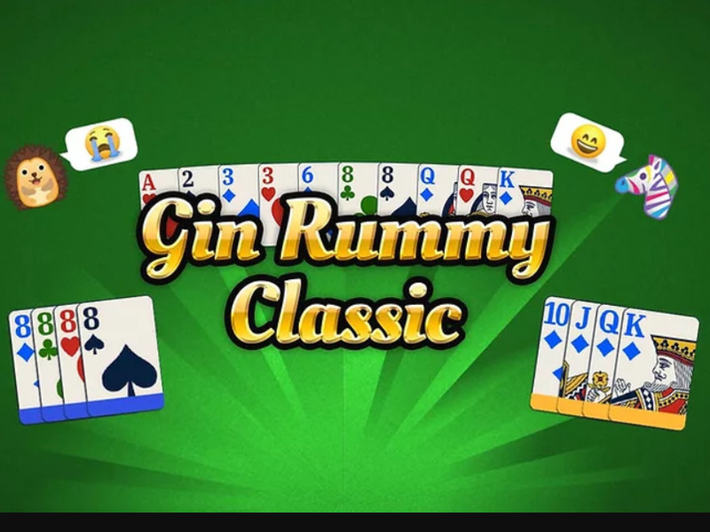 Cluiche Gin Rummy Classic ar líne