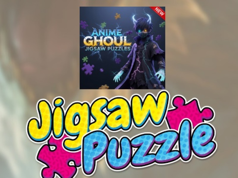 Cluiche Puzzles Jigsaw Ghoul Anime ar líne