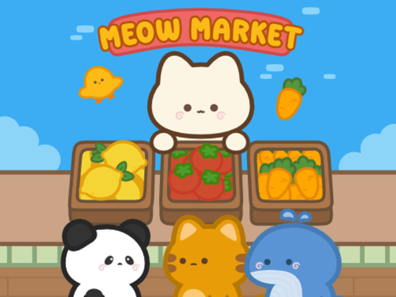 Cluiche Margadh Meow ar líne