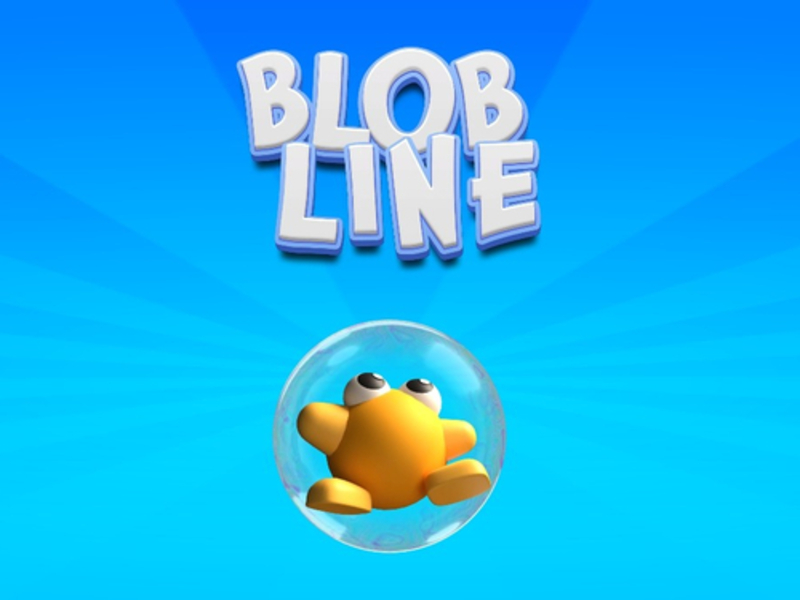 Cluiche Líne blob ar líne