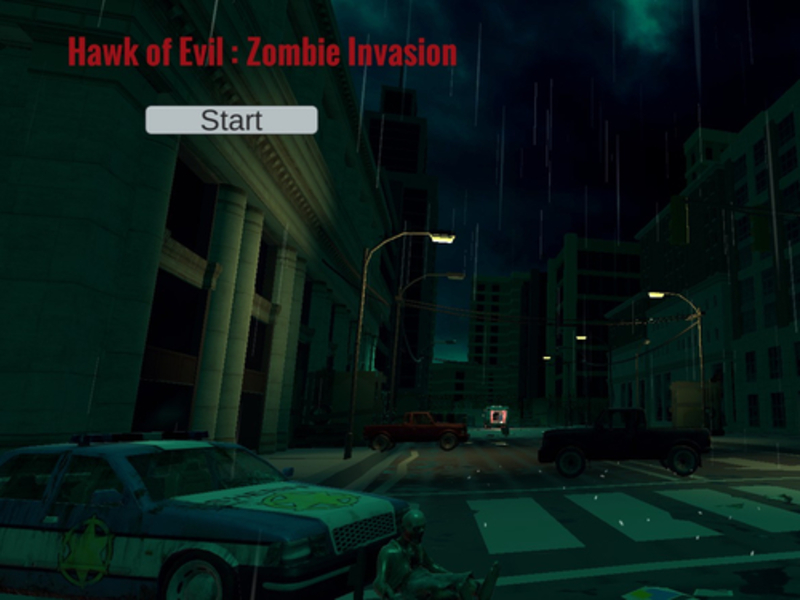 Cluiche Hawk of Evil Zombie Ionradh ar líne