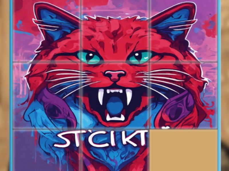 Cluiche Frenzy bhfreagra cat jigsaw ar líne