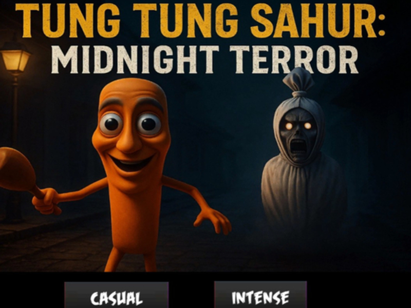 Cluiche Telg Tung Sahur Terror Midnight Sceimhlitheoireachta ar líne