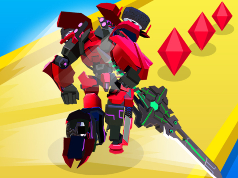 Cluiche Troid Runner Robot ar líne