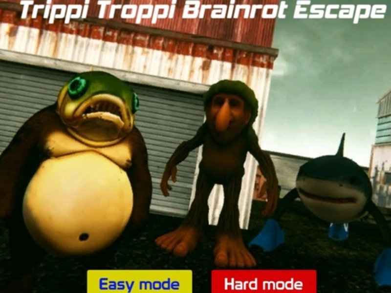 Cluiche Trippi Troppi Brainrot Escape ar líne
