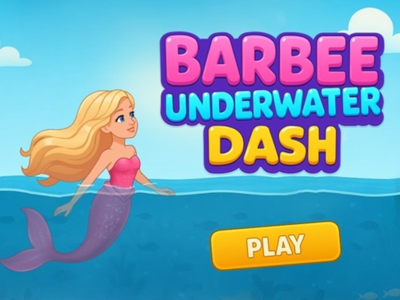 Cluiche Dash Faoi Uisce Barbee ar líne