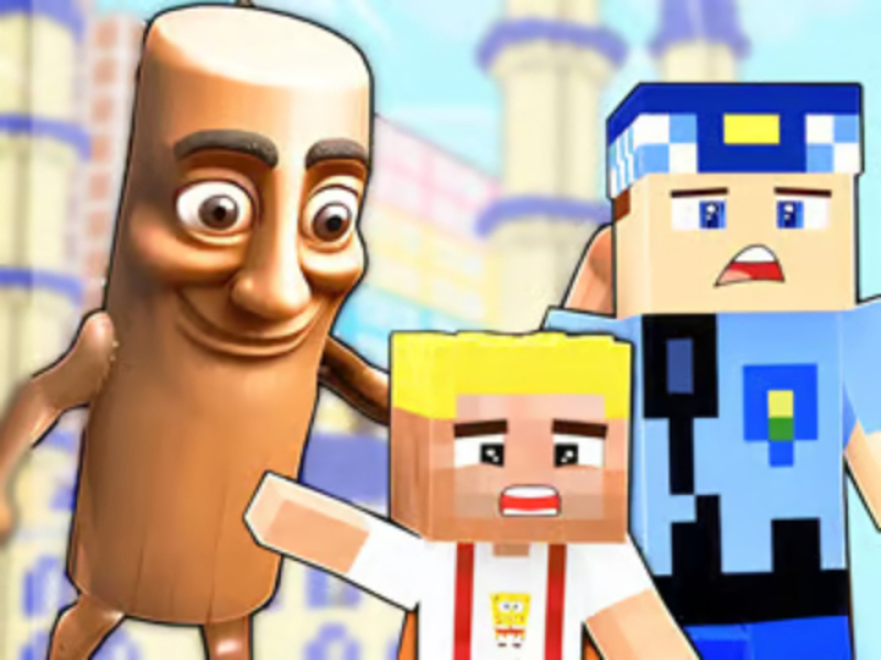 Cluiche Puzal Jigsaw: Mod Minecraft Brainrot ar líne