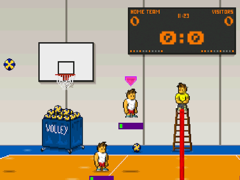 Cluiche Volley stuara ar líne