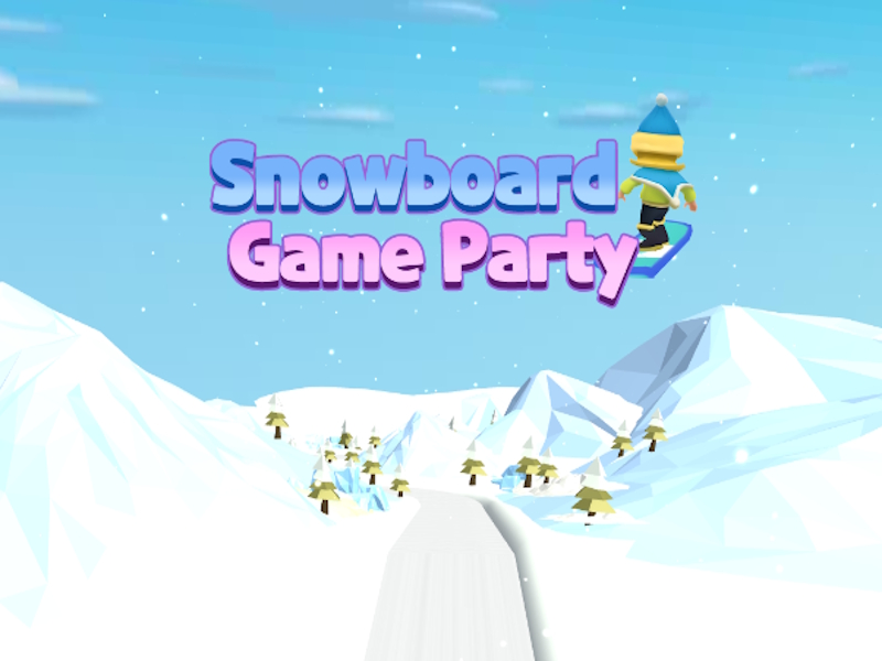 Cluiche Cóisir Cluiche Snowboard ar líne