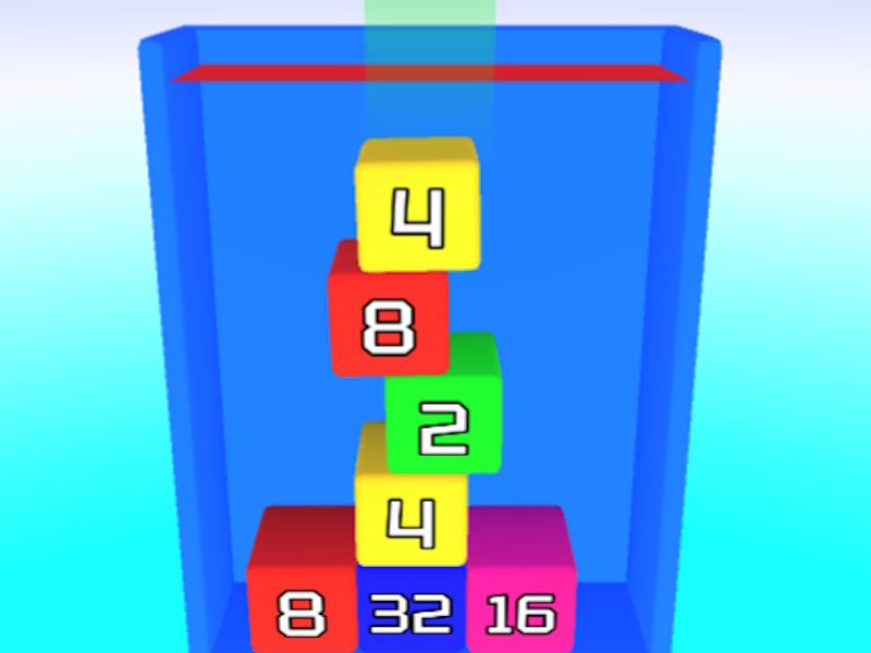 Cluiche 2048 3D: Cumaisc Ciúbanna ar líne