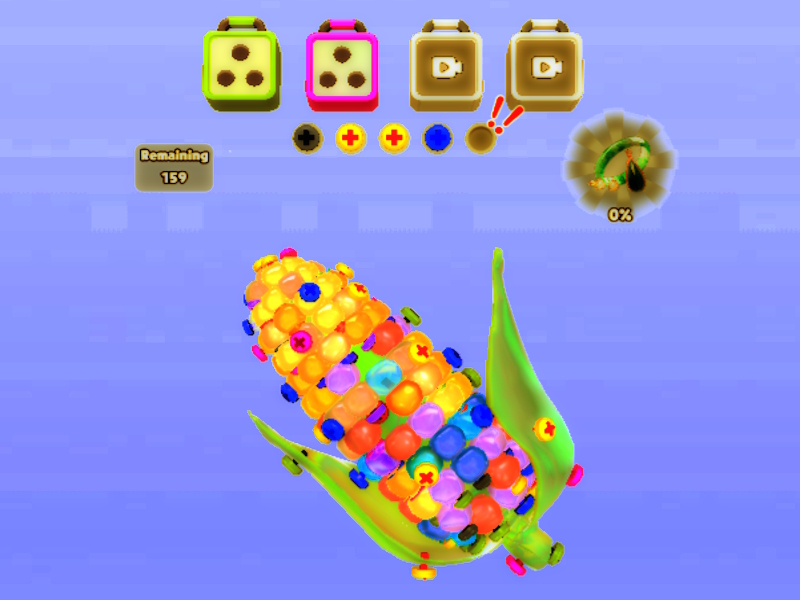 Cluiche Freagra Sórtáil Scriú: PIN JAM 3D ar líne