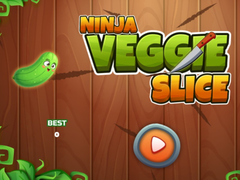 Cluiche Ninja Veggie Slice ar líne