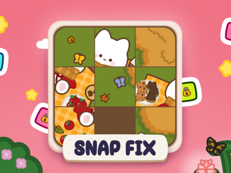 Cluiche Snap Fix ar líne