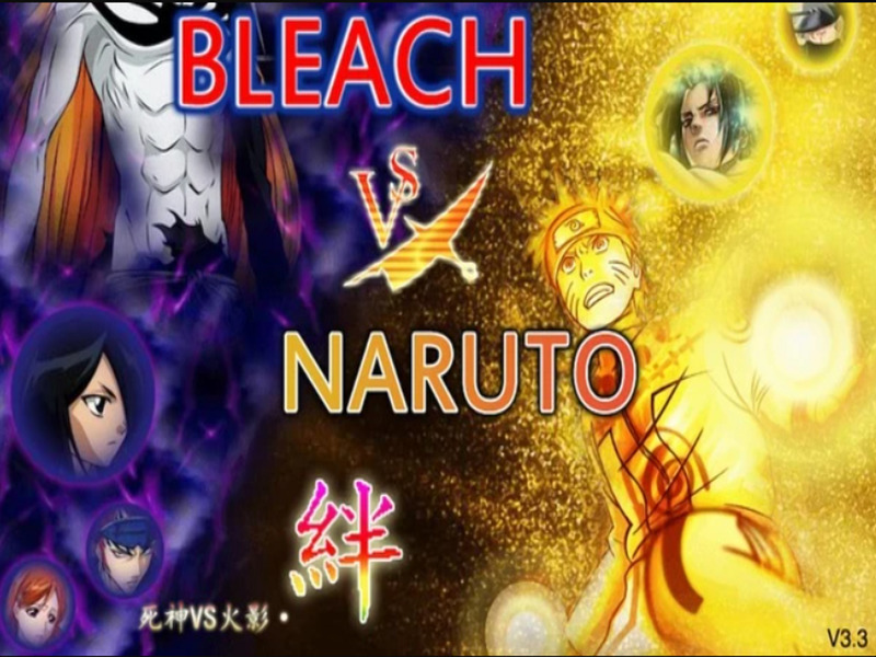 Cluiche Bleach vs Naruto 3. 3 ar líne