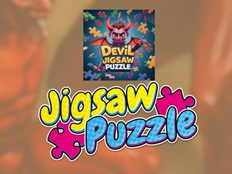 Cluiche Puzal Jigsaw Devil ar líne