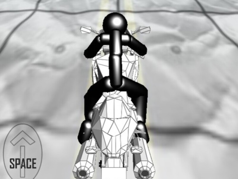 Cluiche Rásaíocht gluaisrothar Zombie Stickman ar líne