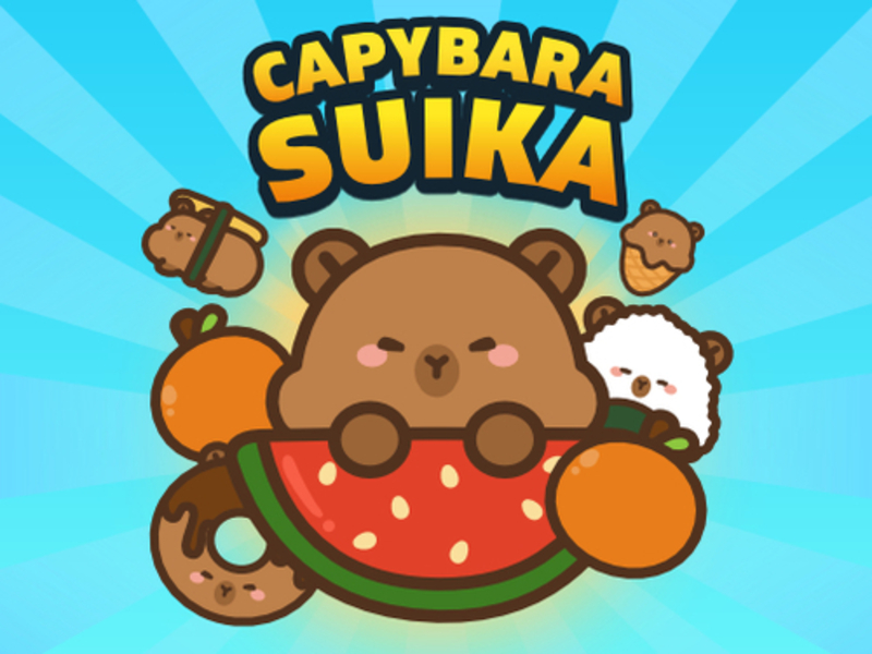 Cluiche Capybara Suika ar líne