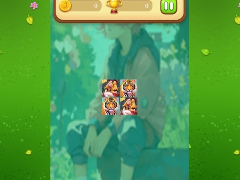 Cluiche Cluiche cuimhne anime tíogair ar líne
