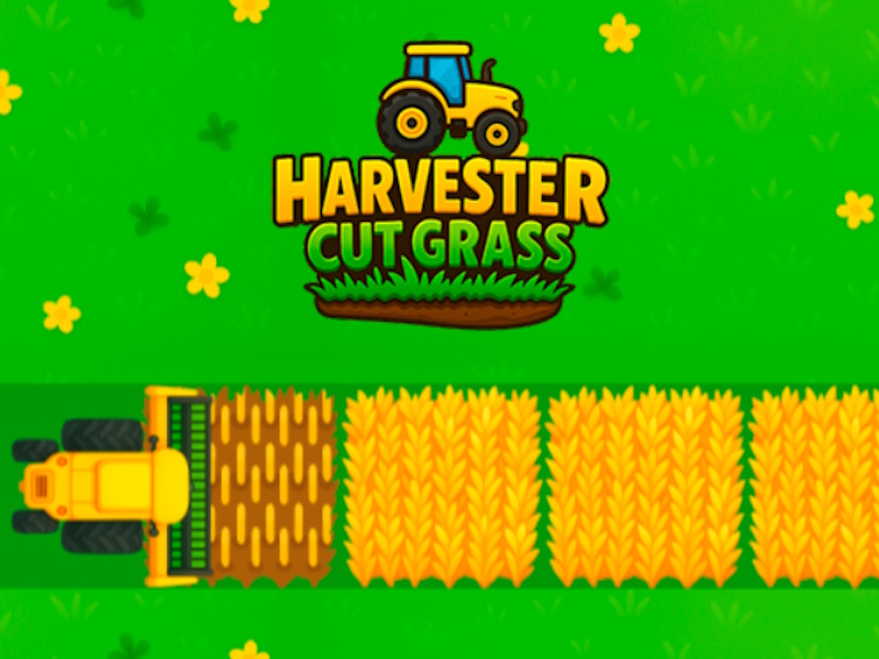 Cluiche Féar gearrtha Harvester ar líne
