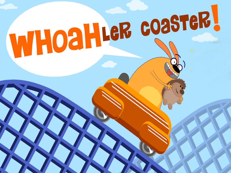 Cluiche Whoa lig coaster! ar líne