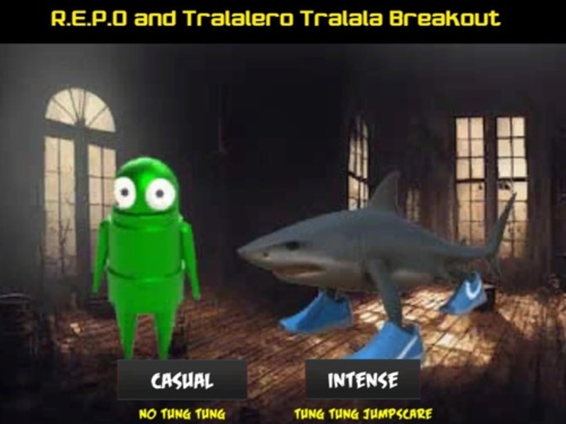 Cluiche R. E. C. O agus Tralalero Tralala Breakout ar líne