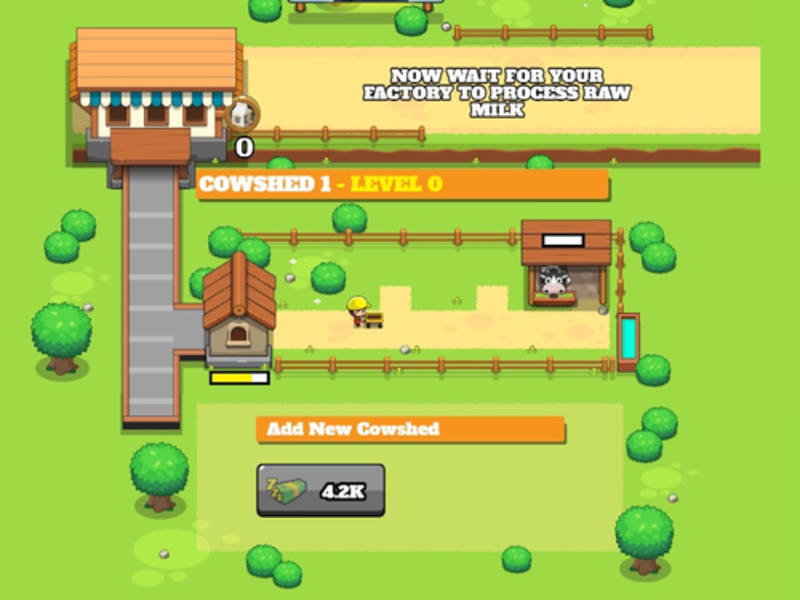 Cluiche Tycoon feirme déiríochta díomhaoin ar líne